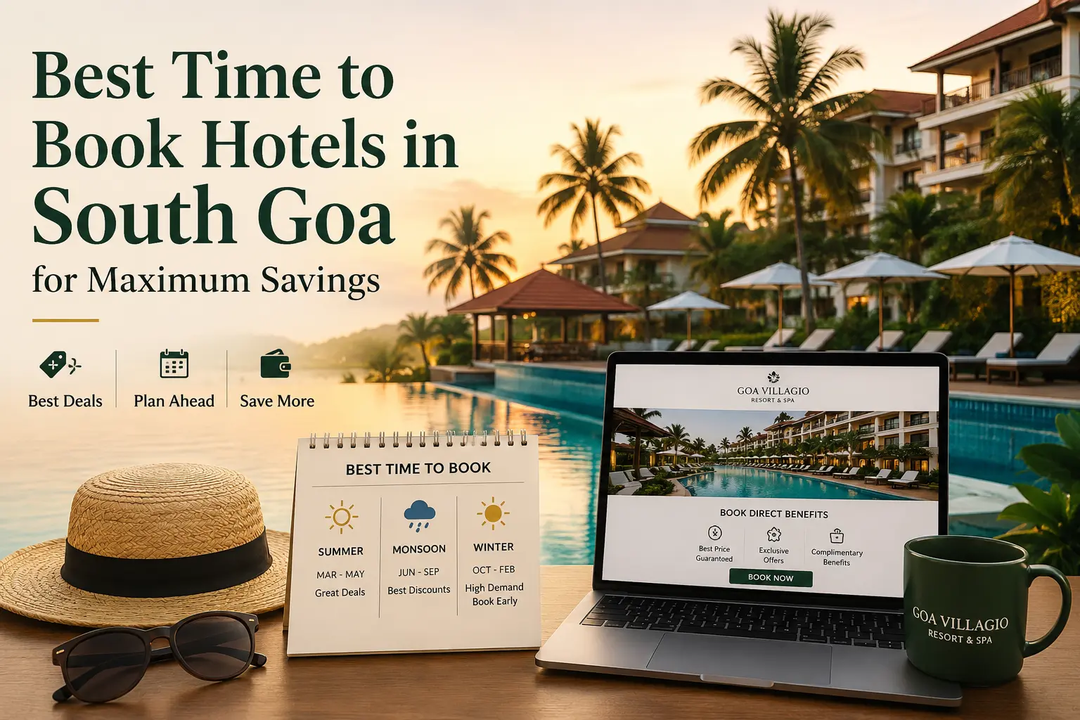 Best Time to Book Hotels in South Goa for Maximum Savings